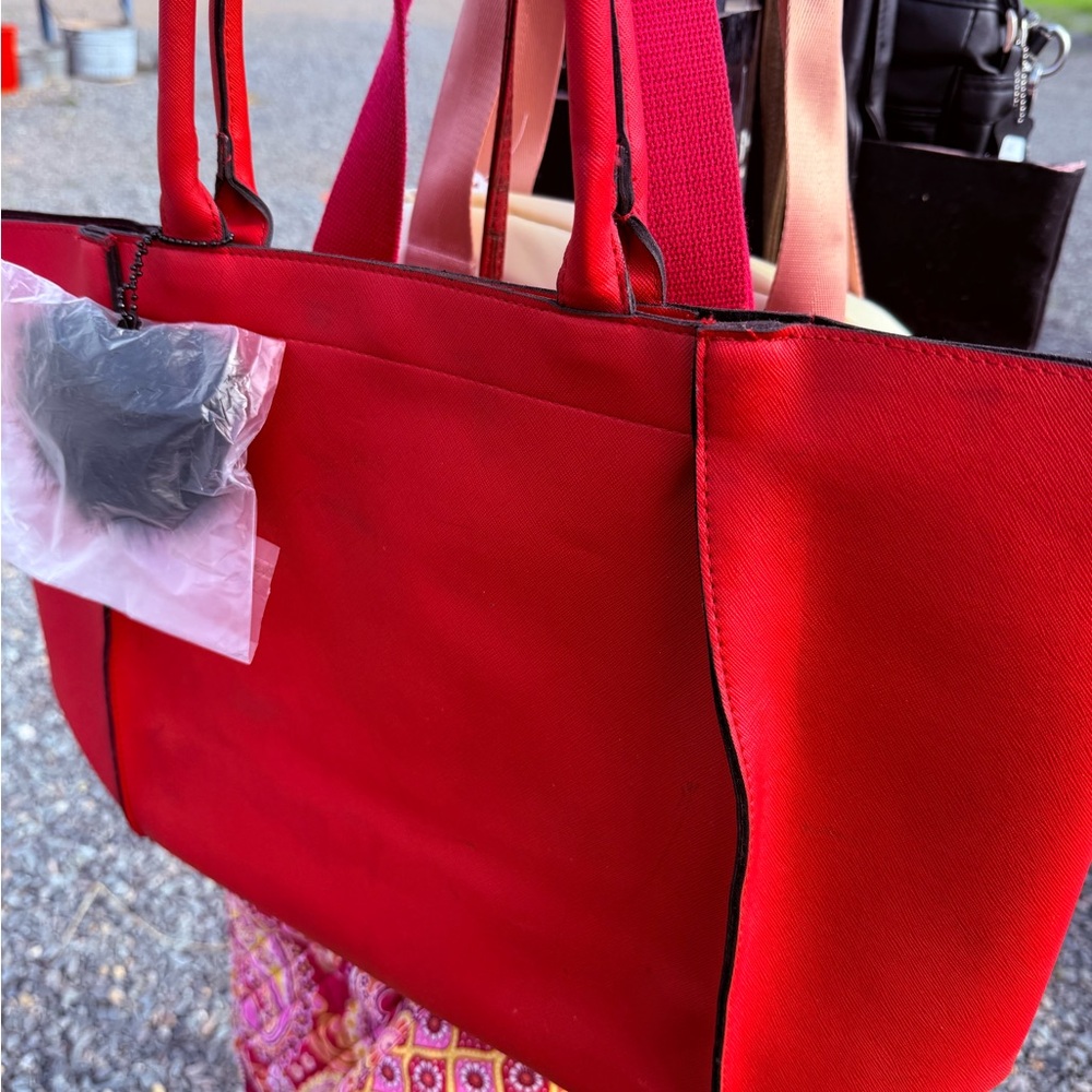 Elegant Red Tote Bag
